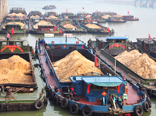 機(jī)制砂石發(fā)展新思路，打造臨港生產(chǎn)基地