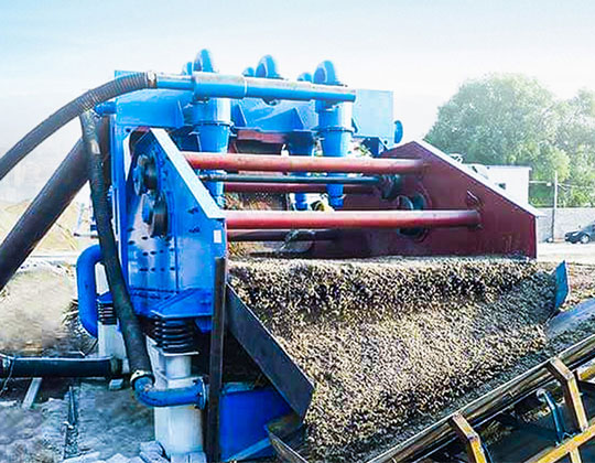 紅星細(xì)沙回收機(jī)與脫水篩助力礦山固廢資源化，實(shí)現(xiàn)環(huán)保與效益雙贏